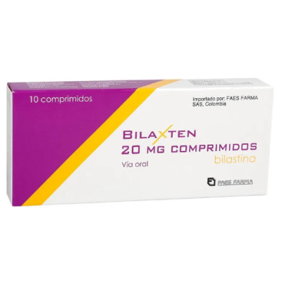 BILAXTEN 20 MG X 10 COMP (BILASTINA)