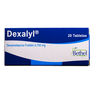 DEXALYL DEXAMETASONA 0.75 MG X 20 TAB
