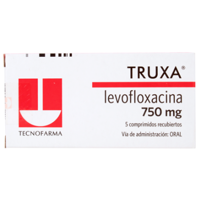 TRUXA 750 MG X 5 TAB (LEVOFLOXACINA)
