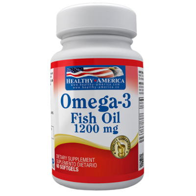 OMEGA 3 FISH OIL 1200 MG 60 SOFTGELS