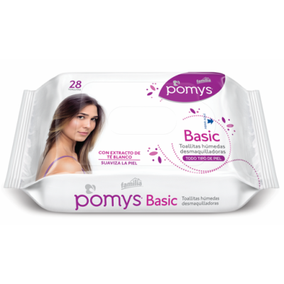 FAMILIA POMYS BASIC TOALLA DESMAQUILLADO