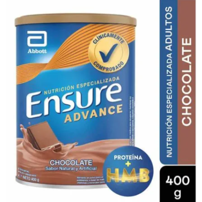 ENSURE ADVANCE CHOCOLATE 400 GRAMOS