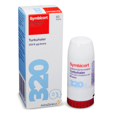 SYMBICORT TBH 320/9 MCG X 60 DOSIS