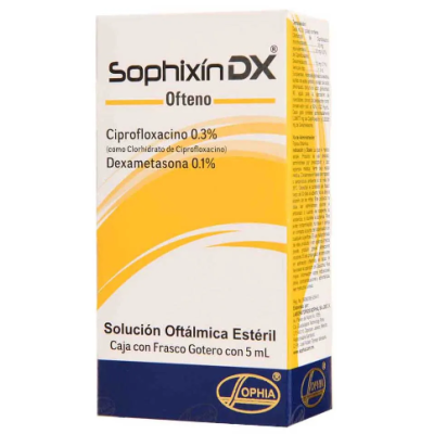 SOPHIXIN DX OFTENO 0.1% 0.3% 5 ML.
