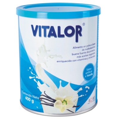 VITALOR VITAMINAS VAINILLA 400 GR