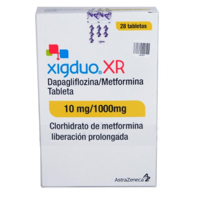 XIGDUO XR 10 - 1000 MG TAB 28 TAB