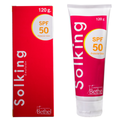 SOLKING EMULSION SPF50 120 GRAMOS