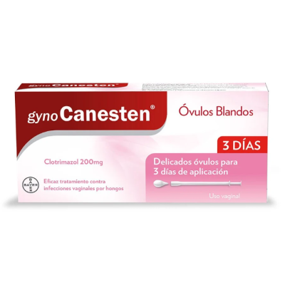 GYNOCANESTEN OVULOS BLANDOS  X 3