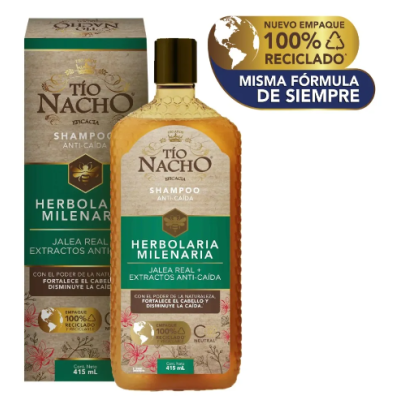 TIO NACHO SH HERBOLARIA MILENARIA 415 ML
