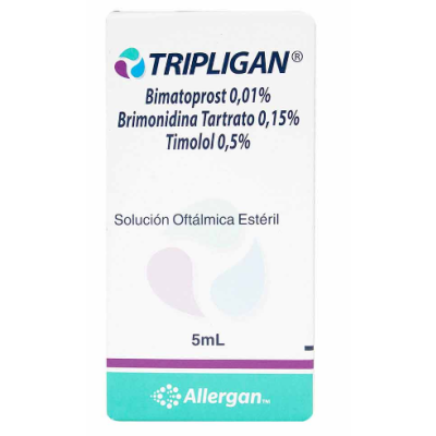 TRIPLIGAN 5MG SOLUCION OFTALMICA