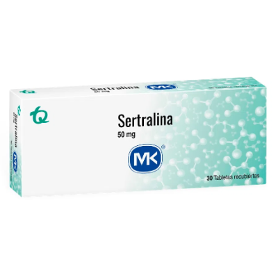 SERTRALINA 50 MG x 30 TAB REC MK