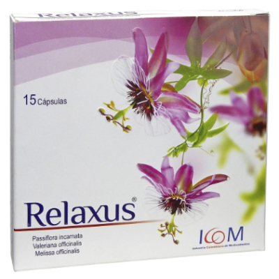 RELAXUS PASSIFLORA VALERIANA 15 CAP ICOM