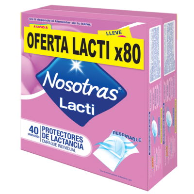 NOSOTRAS LACTI PROTECTOR 40 UDS 2 OFERTA